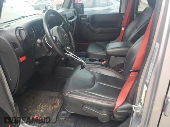 2018 Jeep Wrangler Unlimited Rubicon Recon with VIN 1C4BJWFGXJL814198, listed as a Copart auction lot 59434645 with 43,931 mi miles and Salvage title. Bid and sale history available at DreamBid. Image 7.