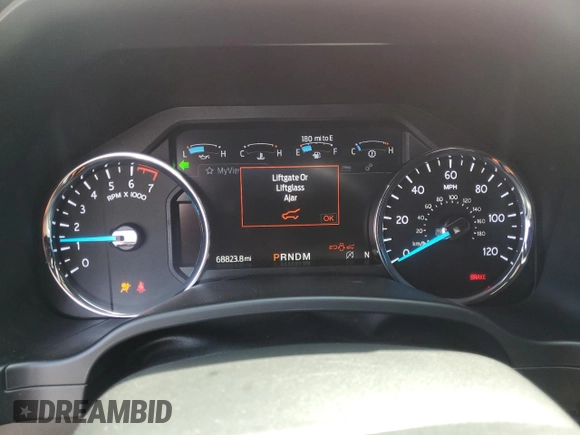 2021 Ford Expedition Max Limited with VIN 1FMJK2AT2MEA39714, listed as a Copart auction lot 51796535 with 68,823 mi miles and Salvage title. Bid and sale history available at DreamBid. Image 9.