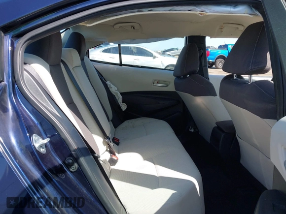 2021 Toyota Corolla LE with VIN 5YFEPMAE0MP197864, listed as a IAAI auction lot 41969458 with 47,655 mi miles and . Bid and sale history available at DreamBid. Image 8.