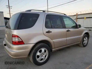 2004 Mercedes-Benz M-Class 3.5L with VIN 4JGAB57E94A492116, listed as a Copart auction lot 83847424 with 108,048 mi miles and Salvage Title. Bid and sale history available at carsss.com. Image 3.