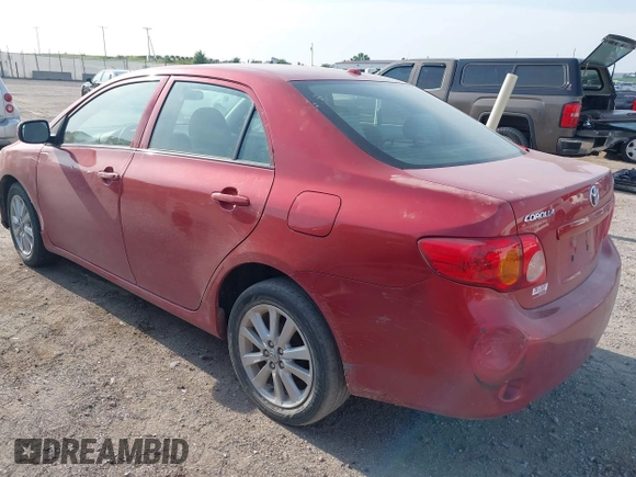 2009 Toyota Corolla with VIN JTDBL40E199062020, listed as a IAAI auction lot 42494590 with 275,569 mi miles and . Bid and sale history available at DreamBid. Image 3.