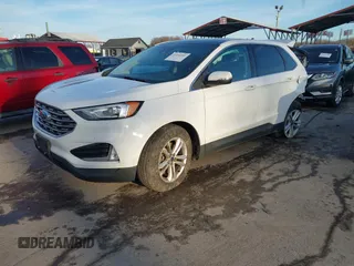 2020 Ford Edge SEL with VIN 2FMPK4J97LBB56662, listed as a IAAI auction lot 41166957 with 88,484 mi miles. Bid and sale history available at carsss.com. Image 2.