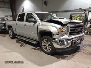 2015 GMC Sierra 1500 SLT with VIN 3GTU2VEC6FG199944, listed as a IAAI auction lot 41362346 with 152,515 mi miles and . Bid and sale history available at DreamBid. Image 1.