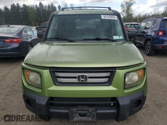 2008 Honda Element EX with VIN 5J6YH277X8L013479, listed as a Copart auction lot 56163935 with 113,948 mi miles and Clean Title. Bid and sale history available at DreamBid. Image 5.