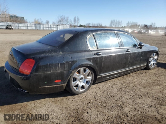 2006 Bentley Flying Spur with VIN SCBBR53W06C032405, listed as a Copart auction lot 53704335 with Not Provided miles and Clean Title. Bid and sale history available at DreamBid. Image 3.