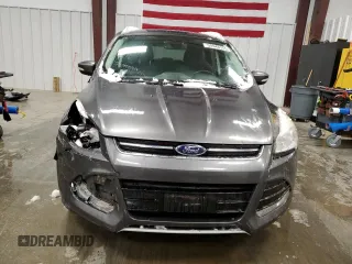 2015 Ford Escape Titanium with VIN 1FMCU9JX0FUA03009, listed as a Copart auction lot 50948755 with 133,748 mi miles and Salvage Title. Bid and sale history available at DreamBid. Image 5.