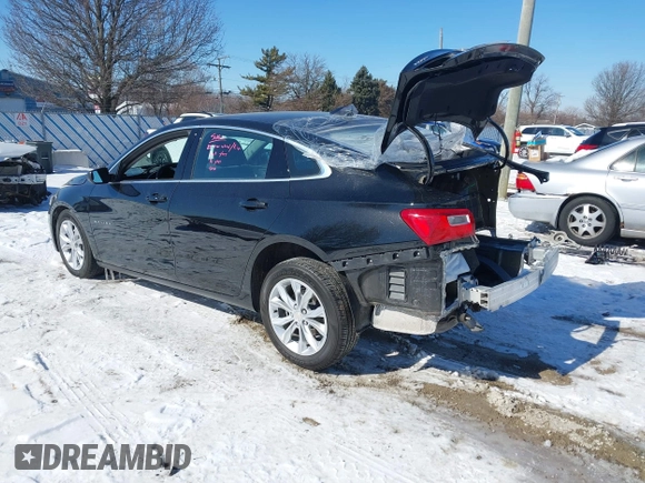 2023 Chevrolet Malibu LT with VIN 1G1ZD5ST1PF144222, listed as a IAAI auction lot 41638761 with 12,644 mi miles and . Bid and sale history available at DreamBid. Image 3.