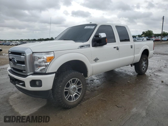 2014 Ford F-350 XLT with VIN 1FT8W3BT4EEA91035, listed as a Copart auction lot 55410825 with 325,977 mi miles and Salvage title. Bid and sale history available at DreamBid. Image 1.