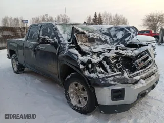 2015 GMC Sierra 1500 SLE with VIN 1GTV2UEC1FZ213151, listed as a Copart auction lot 41902705 with 0 mi miles and Salvage Title. Bid and sale history available at carsss.com. Image 4.
