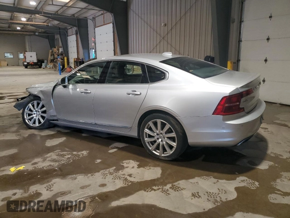 2017 Volvo S90 Inscription with VIN YV1A22ML0H1004127, listed as a Copart auction lot 50399715 with 42,815 mi miles and Salvage Title. Bid and sale history available at carsss.com. Image 2.