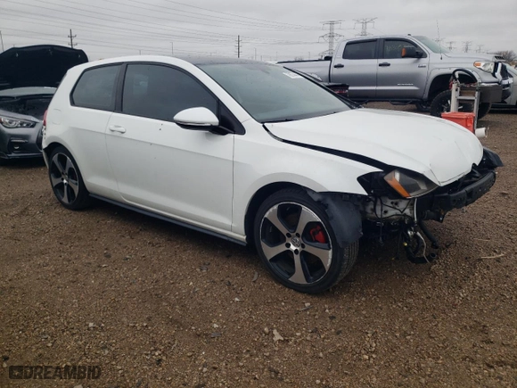 2015 Volkswagen Golf GTI S with VIN 3VWTT7AU4FM030233, listed as a Copart auction lot 78874444 with 89,876 mi miles and Salvage Title. Bid and sale history available at carsss.com. Image 4.