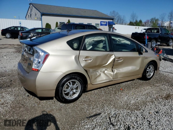2010 Toyota Prius II with VIN JTDKN3DU9A0065052, listed as a Copart auction lot 52353785 with 142,529 mi miles and Salvage Title. Bid and sale history available at carsss.com. Image 3.