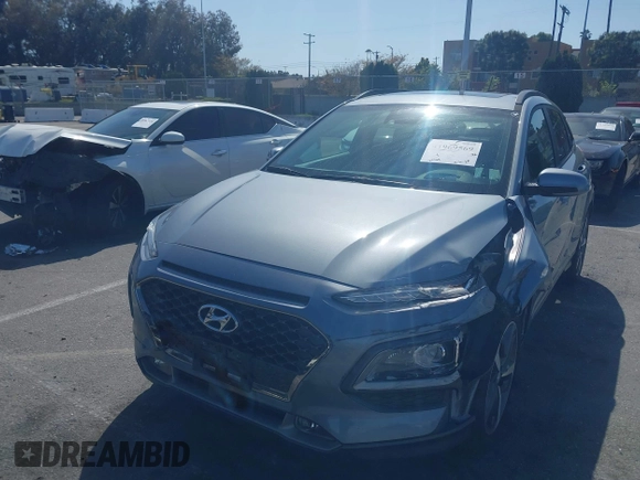 2018 Hyundai Kona Ultimate with VIN KM8K53A51JU101799, listed as a IAAI auction lot 41969569 with 20,167 mi miles. Bid and sale history available at carsss.com. Image 18.