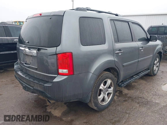 2012 Honda Pilot EX-L z VIN 5FNYF3H63CB027632, wystawiony jako IAAI lot #41524357 z przebiegiem 175 320 mil mil oraz . Historia ofert i sprzedaży dostępna na DreamBid. Obrazek 4.