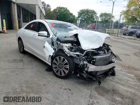 2018 Mercedes-Benz CLA 250 with VIN WDDSJ4GB8JN637815, listed as a Copart auction lot 68822413 with Not Provided miles and . Bid and sale history available at DreamBid. Image 10.