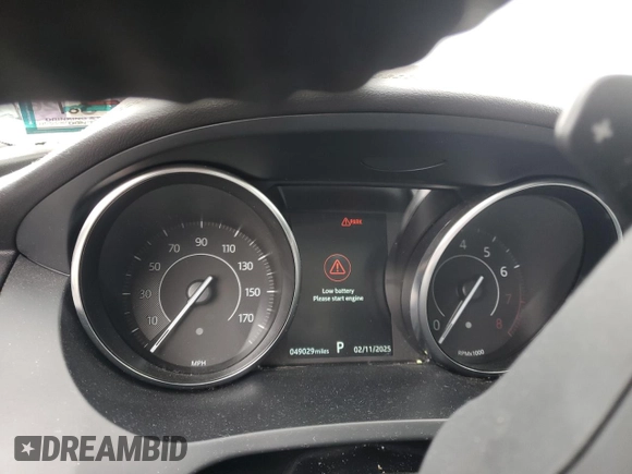 2018 Jaguar E-Pace R-Dynamic S with VIN SADFT2GX5J1Z32484, listed as a Copart auction lot 44236615 with 49,029 mi miles and Salvage Title. Bid and sale history available at DreamBid. Image 9.