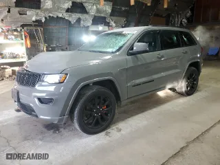 2021 Jeep Grand Cherokee Laredo X with VIN 1C4RJFAG4MC615917, listed as a Copart auction lot 52719105 with 35,225 mi miles and Salvage Title. Bid and sale history available at carsss.com. Image 1.