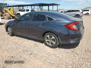 2021 Honda Civic Sedan LX with VIN 2HGFC2F67MH554695, listed as a Copart auction lot 54477915 with 45,257 mi miles and Salvage Title. Bid and sale history available at carsss.com. Image 2.