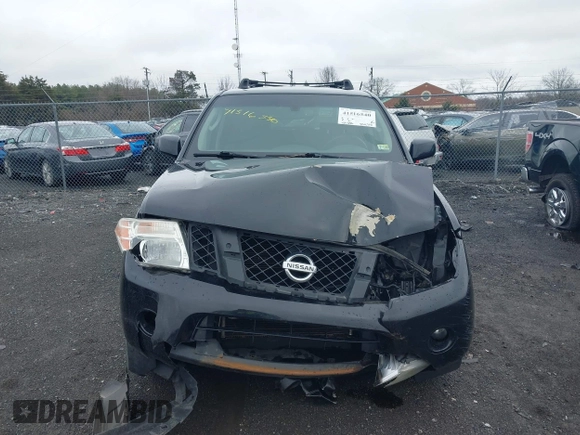 2012 Nissan Pathfinder SV z VIN 5N1AR1NB5CC624434, wystawiony jako IAAI lot #41516540 z przebiegiem 224 882 mil mil oraz . Historia ofert i sprzedaży dostępna na DreamBid. Obrazek 12.
