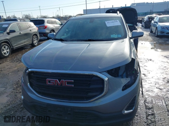 2018 GMC Terrain SLE with VIN 3GKALTEVXJL348690, listed as a IAAI auction lot 41728318 with 71,802 mi miles. Bid and sale history available at carsss.com. Image 12.