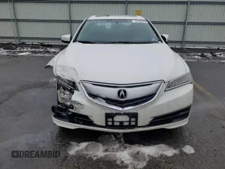 2017 Acura TLX with VIN 19UUB1F38HA003433, listed as a Copart auction lot 44388555 with 129,751 mi miles and Salvage Title. Bid and sale history available at carsss.com. Image 5.