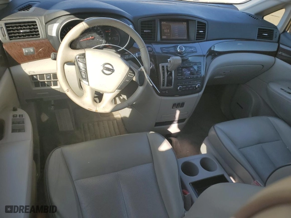 2015 Nissan Quest SL with VIN JN8AE2KP8F9133013, listed as a Copart auction lot 46684735 with 114,253 mi miles and Salvage Title. Bid and sale history available at carsss.com. Image 8.