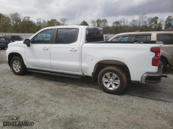 2019 Chevrolet Silverado 1500 LT with VIN 3GCPWCEK9KG145786, listed as a Copart auction lot 51367665 with 57,911 mi miles and Salvage Title. Bid and sale history available at carsss.com. Image 2.