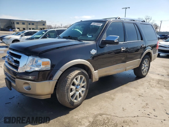 2014 Ford Expedition XLT z VIN 1FMJU1H55EEF22921, wystawiony jako Copart lot #45419885 z przebiegiem 148 100 mil mil oraz Szkoda całkowita • Salvage title. Historia ofert i sprzedaży dostępna na DreamBid. Obrazek 1.