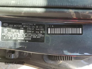 2021 Kia Forte LXS with VIN 3KPF24AD8ME348008, listed as a Copart auction lot 57676065 with 69,143 mi miles and Salvage title. Bid and sale history available at DreamBid. Image 12.