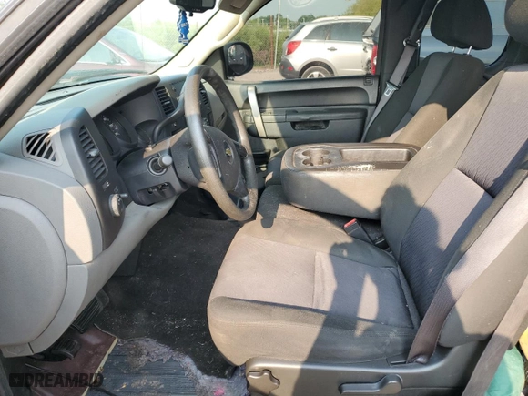 2011 Chevrolet Silverado 1500 LS with VIN 1GCRCREA5BZ240468, listed as a Copart auction lot 63644254 with 0 mi miles and Salvage Title. Bid and sale history available at carsss.com. Image 7.