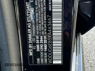2019 Mercedes-Benz S 450 с VIN WDDUG6EB5KA463667, выставлен на аукционе Copart как лот 79078914 с пробегом 168 374 миль миль и Чистый • Clean title. История ставок и продаж доступна на DreamBid. Изображение 10.