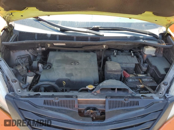 2014 Toyota Sienna L with VIN 5TDZK3DC1ES415890, listed as a Copart auction lot 62812484 with 270,286 mi miles and Salvage Title. Bid and sale history available at carsss.com. Image 12.