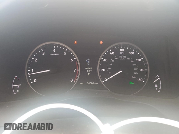 2015 Lexus ES 330 with VIN JTHBK1GG3F2172188, listed as a Copart auction lot 62763905 with 38,003 mi miles and Salvage title. Bid and sale history available at DreamBid. Image 9.