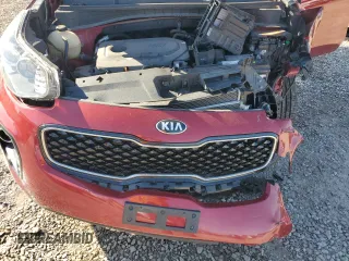 2017 Kia Sportage LX with VIN KNDPMCAC3H7188559, listed as a Copart auction lot 54020655 with 84,488 mi miles and Salvage Title. Bid and sale history available at DreamBid. Image 12.