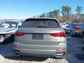 2021 Audi Q3 S line Premium with VIN WA1DECF39M1039802, listed as a IAAI auction lot 41663221 with 50,455 mi miles. Bid and sale history available at carsss.com. Image 16.