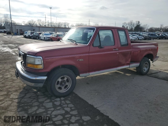1992 Ford F-150 with VIN 1FTEX15N5NKA74263, listed as a Copart auction lot 85003184 with 178,888 mi miles and Salvage Title. Bid and sale history available at carsss.com. Image 1.