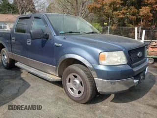 2005 Ford F-150 XLT with VIN 1FTRW12W15FA83052, listed as a IAAI auction lot 41883395 with 75,646 mi miles. Bid and sale history available at carsss.com. Image 1.