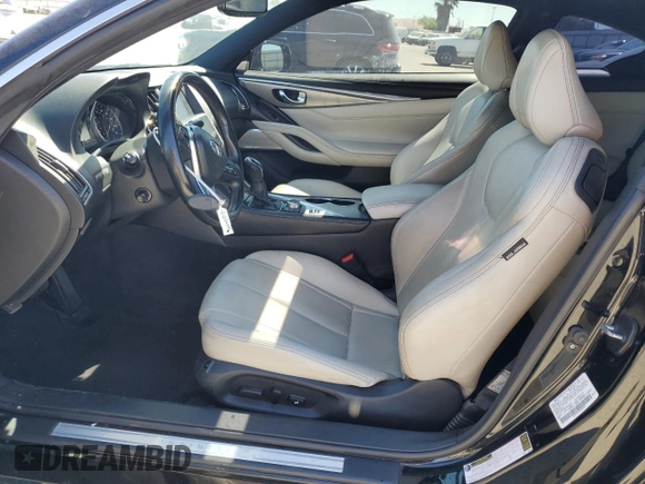 2017 Infiniti Q60 Sport with VIN JN1EV7EK7HM363963, listed as a Copart auction lot 57836545 with 117,785 mi miles and Salvage title. Bid and sale history available at DreamBid. Image 7.