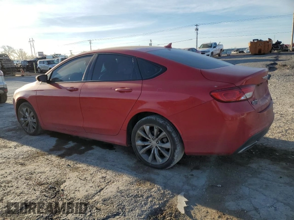 2016 Chrysler 200 S with VIN 1C3CCCBB4GN179228, listed as a Copart auction lot 48782305 with 125,501 mi miles and Salvage Title. Bid and sale history available at carsss.com. Image 2.