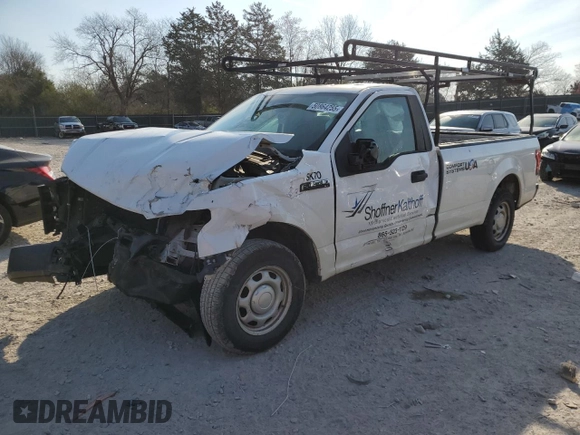 2016 Ford F-150 XL with VIN 1FTMF1C88GKE51330, listed as a Copart auction lot 50864255 with 194,434 mi miles and Clean Title. Bid and sale history available at carsss.com. Image 1.