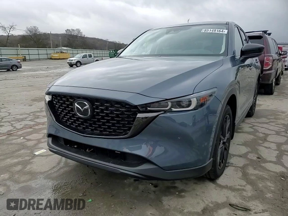 2024 Mazda CX-5 S Carbon Edition with VIN JM3KFBCL5R0494482, listed as a Copart auction lot 85149164 with 4,699 mi miles and Salvage Title. Bid and sale history available at carsss.com. Image 12.