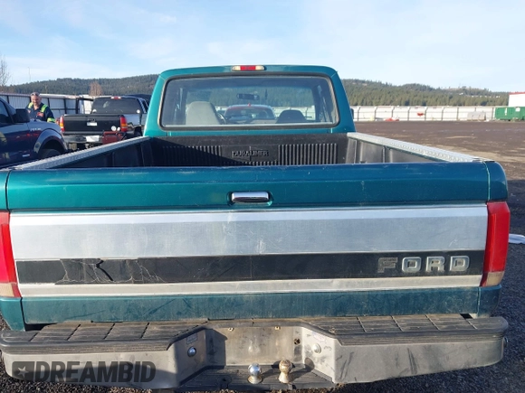 1996 Ford F-150 with VIN 1FTEX14N1TKA54140, listed as a IAAI auction lot 41658208 with 108,463 mi miles. Bid and sale history available at carsss.com. Image 16.