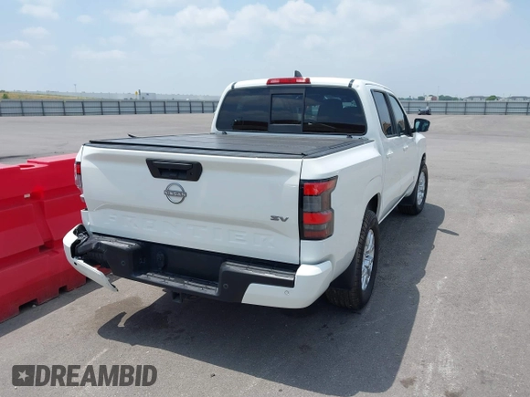 2022 Nissan Frontier SV z VIN 1N6ED1EJXNN693314, wystawiony jako IAAI lot #42322104 z przebiegiem 52 565 mil mil oraz . Historia ofert i sprzedaży dostępna na DreamBid. Obrazek 4.