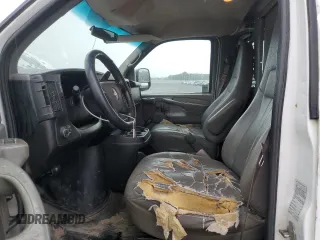 2012 Chevrolet Express Cargo z VIN 1GCWGFCAXC1165369, wystawiony jako Copart lot #60208784 z przebiegiem 199 099 mil mil oraz Szkoda całkowita • Salvage title. Historia ofert i sprzedaży dostępna na DreamBid. Obrazek 7.