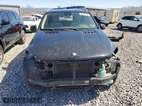 2015 Mercedes-Benz M ML 350 with VIN 4JGDA5JB3FA553624, listed as a Copart auction lot 48252185 with 117,172 mi miles and Salvage Title. Bid and sale history available at carsss.com. Image 5.