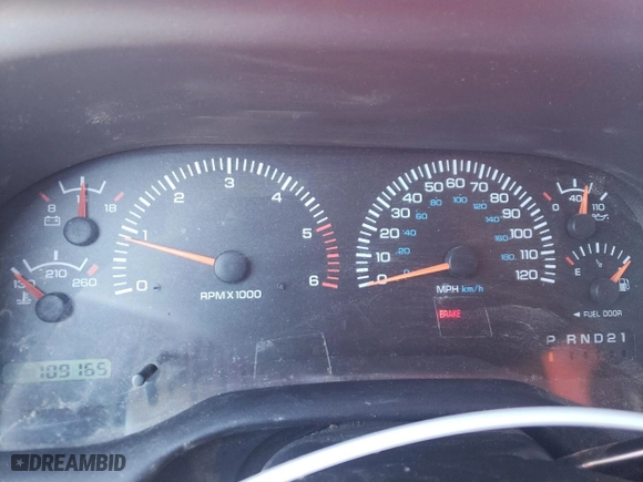 1998 Dodge Ram 1500 with VIN 1B7HF16Z1WS715914, listed as a Copart auction lot 64417274 with 109,165 mi miles and Salvage Title. Bid and sale history available at carsss.com. Image 9.