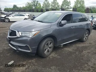2018 Acura MDX with VIN 5J8YD4H36JL020199, listed as a Copart auction lot 58583595 with 112,602 mi miles and Salvage title. Bid and sale history available at DreamBid. Image 1.