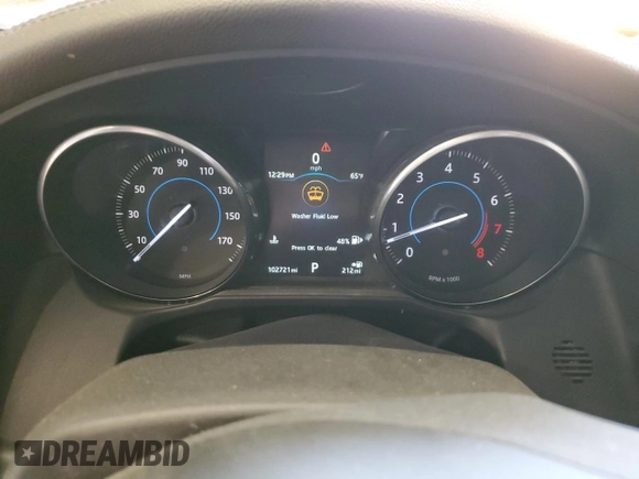2016 Jaguar XF 35t Prestige with VIN SAJBE4BV6GCY03951, listed as a Copart auction lot 50139605 with 102,721 mi miles and Salvage Title. Bid and sale history available at DreamBid. Image 9.