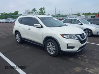 2019 Nissan Rogue SV with VIN JN8AT2MTXKW250037, listed as a IAAI auction lot 42092451 with 77,627 mi miles and . Bid and sale history available at DreamBid. Image 1.