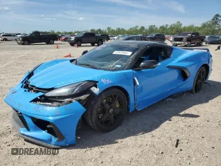 2020 Chevrolet Corvette 3LT with VIN 1G1Y82D41L5118840, listed as a Copart auction lot 47972954 with 28,641 mi miles and Salvage Title. Bid and sale history available at carsss.com. Image 1.